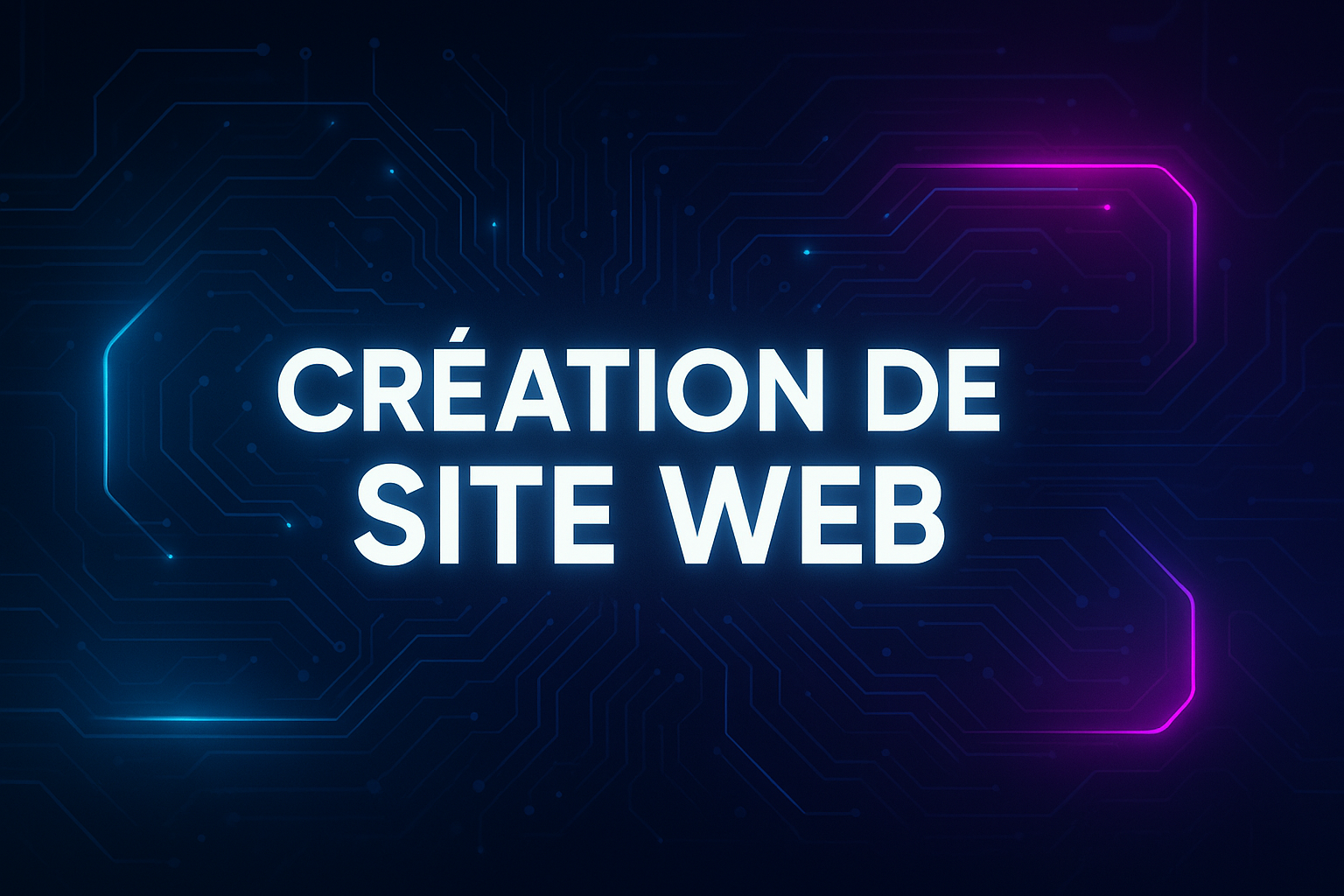 Création de site web